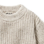 Cookie and Cream Organic Knitted Jumper
