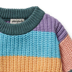 Wilson & Frenchy - Rainbow Organic Knitted Jumper