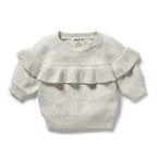 Wilson & Frenchy - Hundreds and Thousands Organic Knitted Ruffle Jumper
