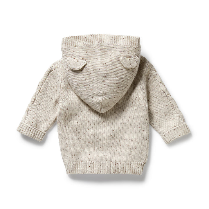 Wilson & Frenchy - Cookie and Cream Organic Knitted Cable Jacket