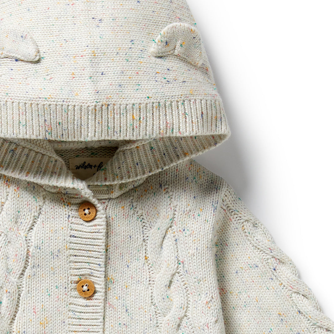 Wilson & Frenchy - Hundreds and Thousands Organic Knitted Cable Jacket