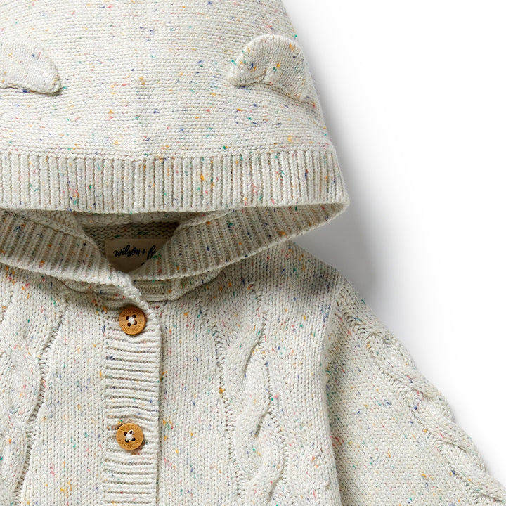 Wilson & Frenchy - Hundreds and Thousands Organic Knitted Cable Jacket