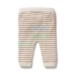 Wilson & Frenchy - Cinnamon Stripe Organic Knitted Legging