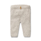 Cookie and Cream Organic Knitted Legging