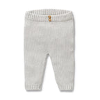 Wilson & Frenchy - Grey Melange Organic Knitted Legging