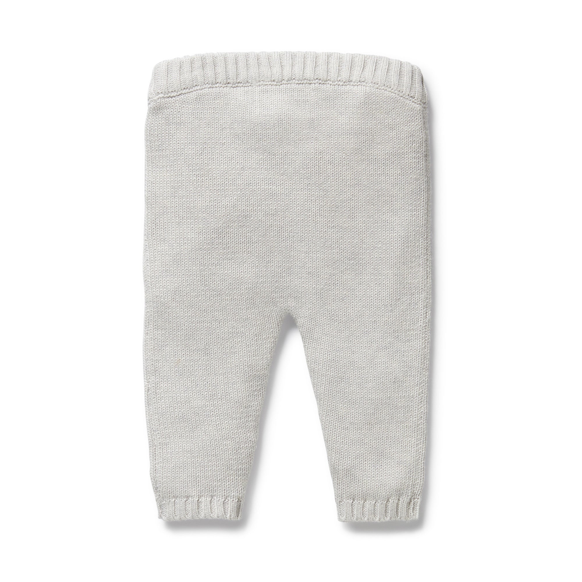 Wilson & Frenchy - Grey Melange Organic Knitted Legging