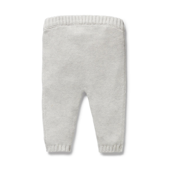 Wilson & Frenchy - Grey Melange Organic Knitted Legging