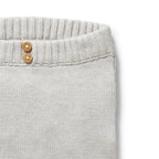 Wilson & Frenchy - Grey Melange Organic Knitted Legging