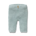 Duck Egg Organic Knitted Legging