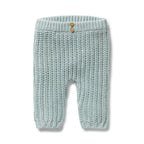 Wilson & Frenchy - Duck Egg Organic Knitted Legging