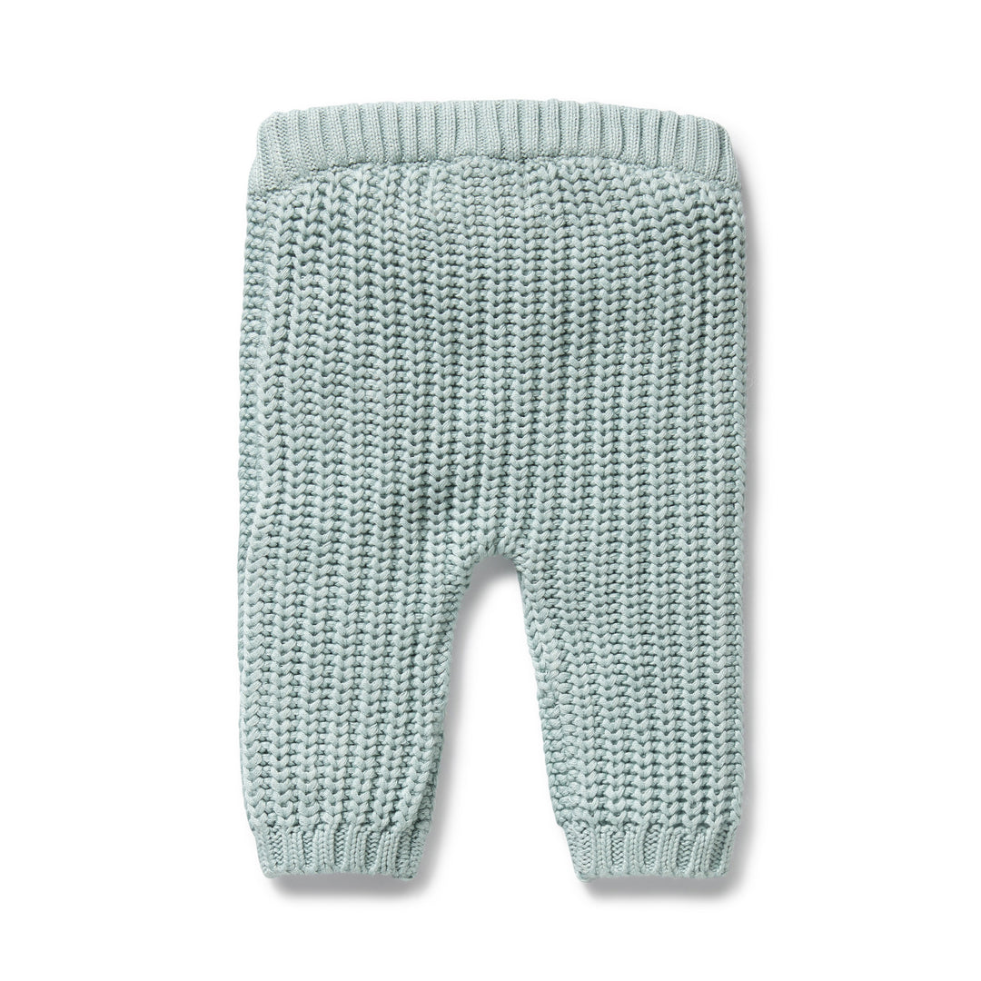Wilson & Frenchy - Duck Egg Organic Knitted Legging