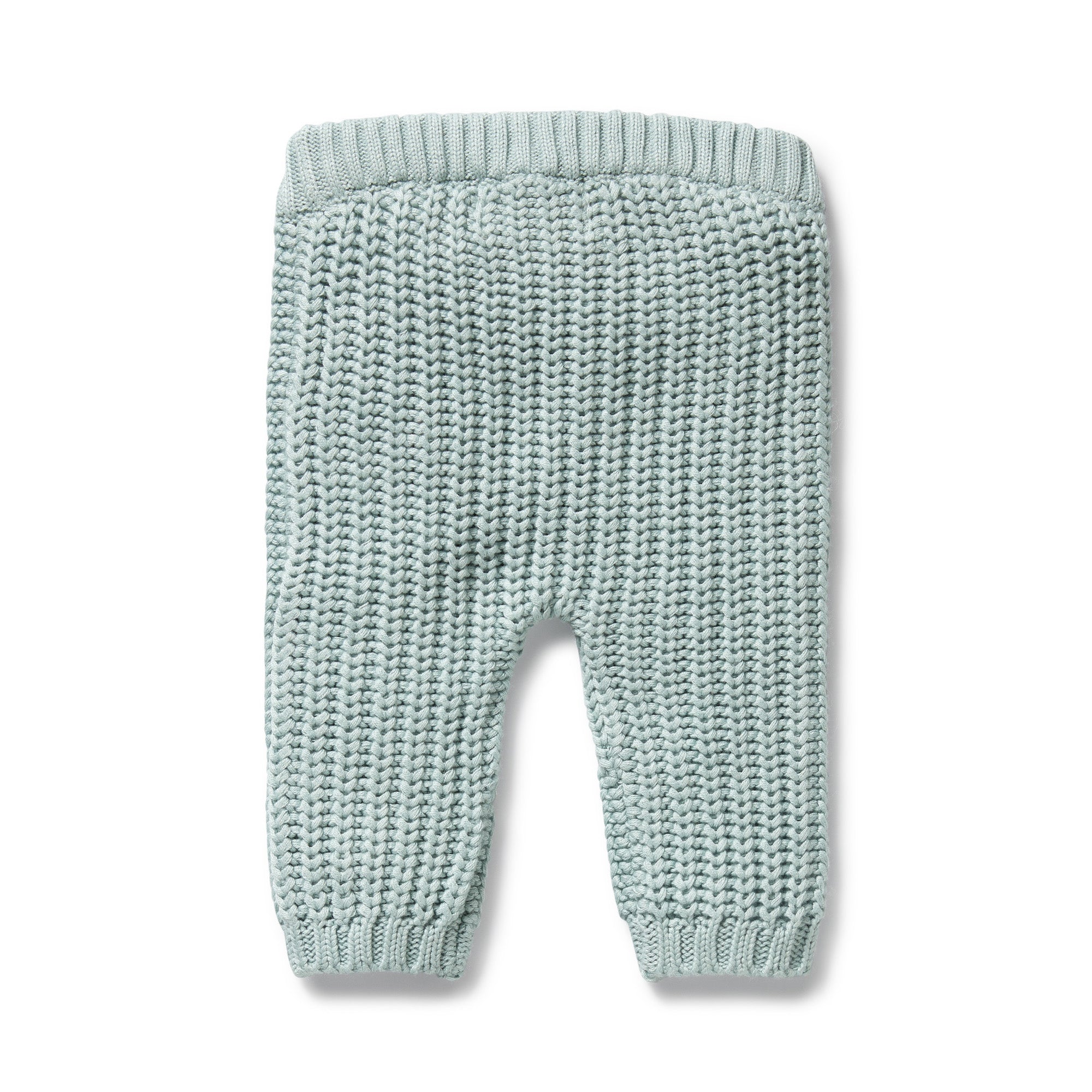 Wilson & Frenchy - Duck Egg Organic Knitted Legging