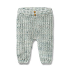 Wilson & Frenchy - Moss Speckle Organic Knitted Legging