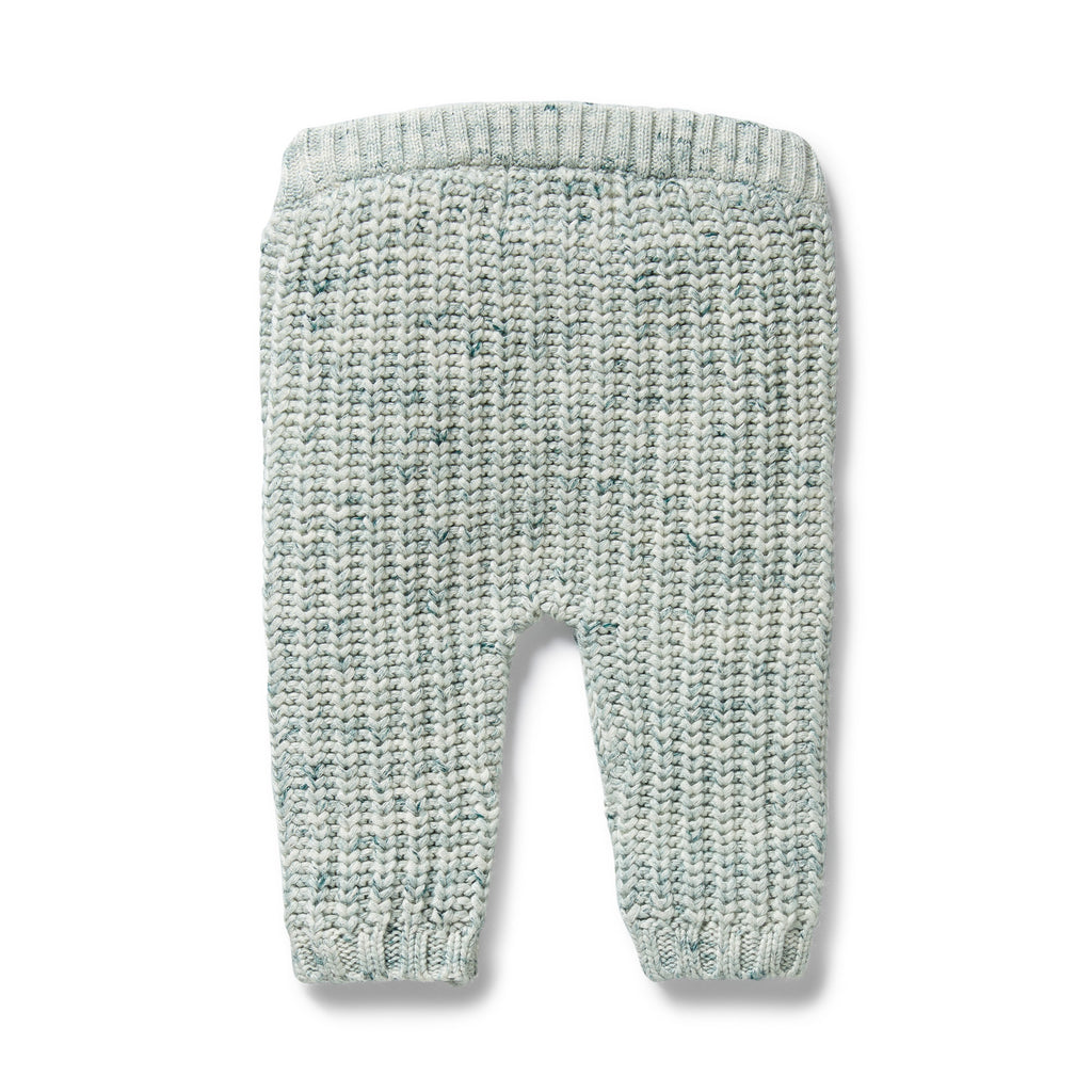 Wilson & Frenchy - Moss Speckle Organic Knitted Legging