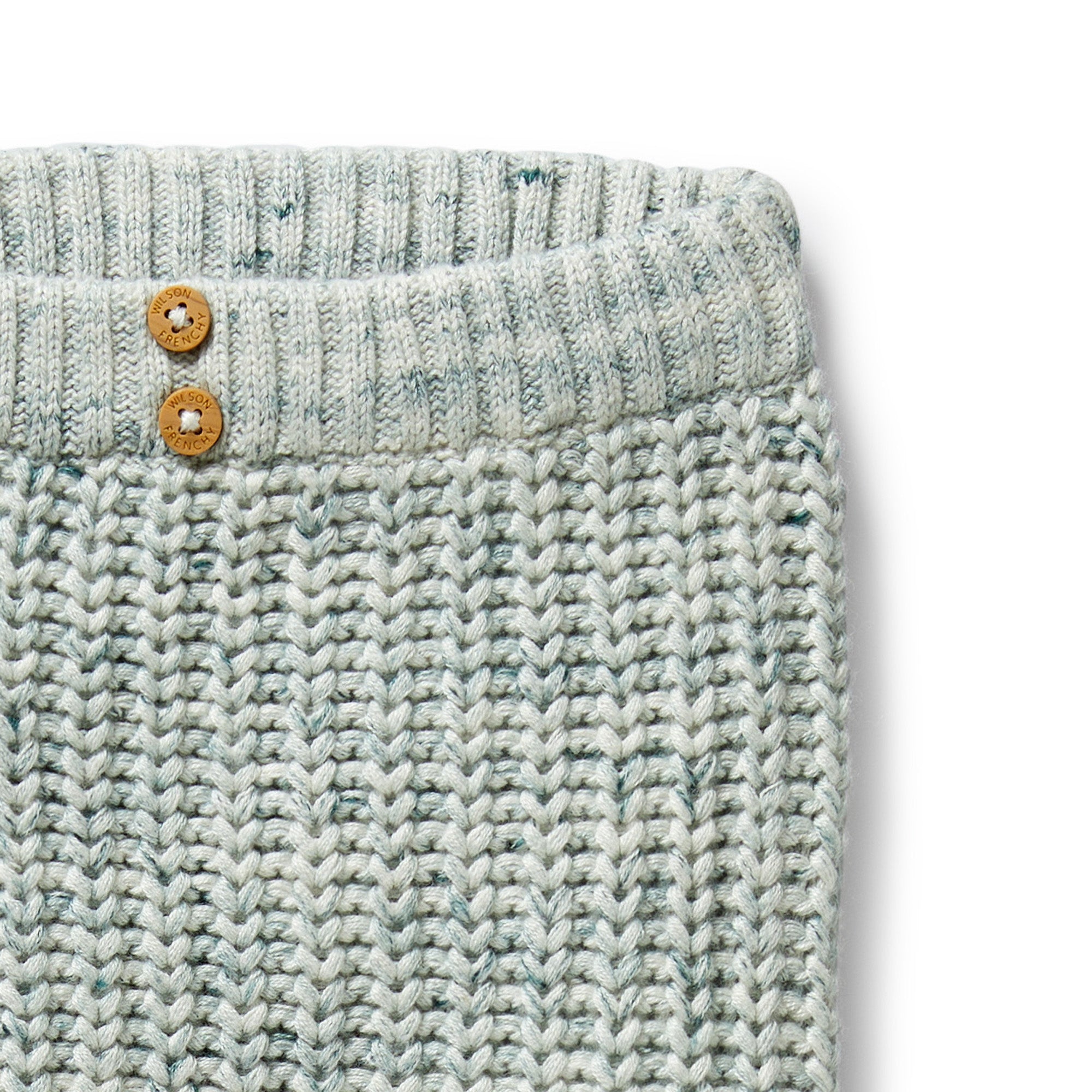 Wilson & Frenchy - Moss Speckle Organic Knitted Legging