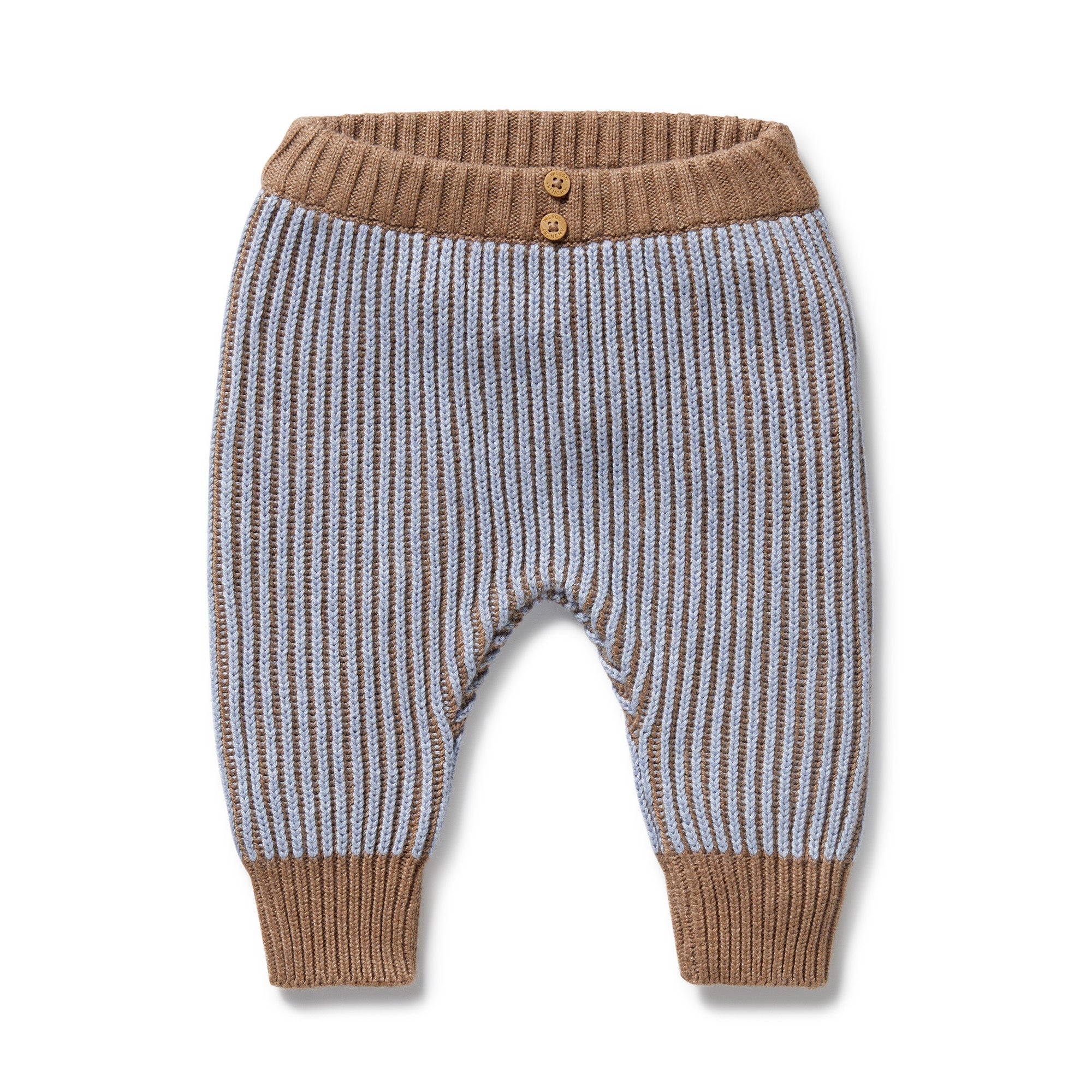 Wilson & Frenchy - Coco Blue Speckle Organic Knitted Legging