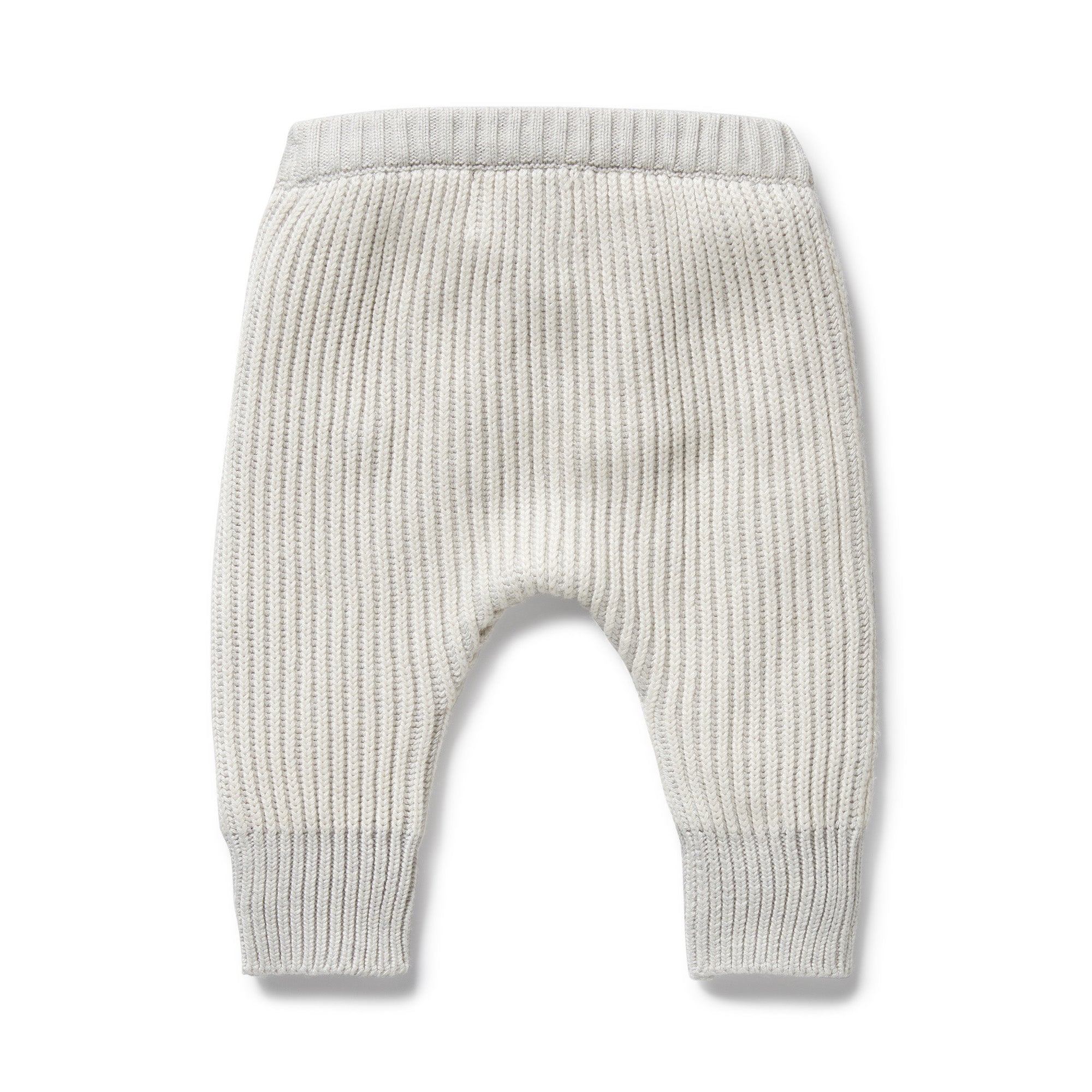 Wilson & Frenchy - Grey Melange and Oatmeal Organic Knitted Legging