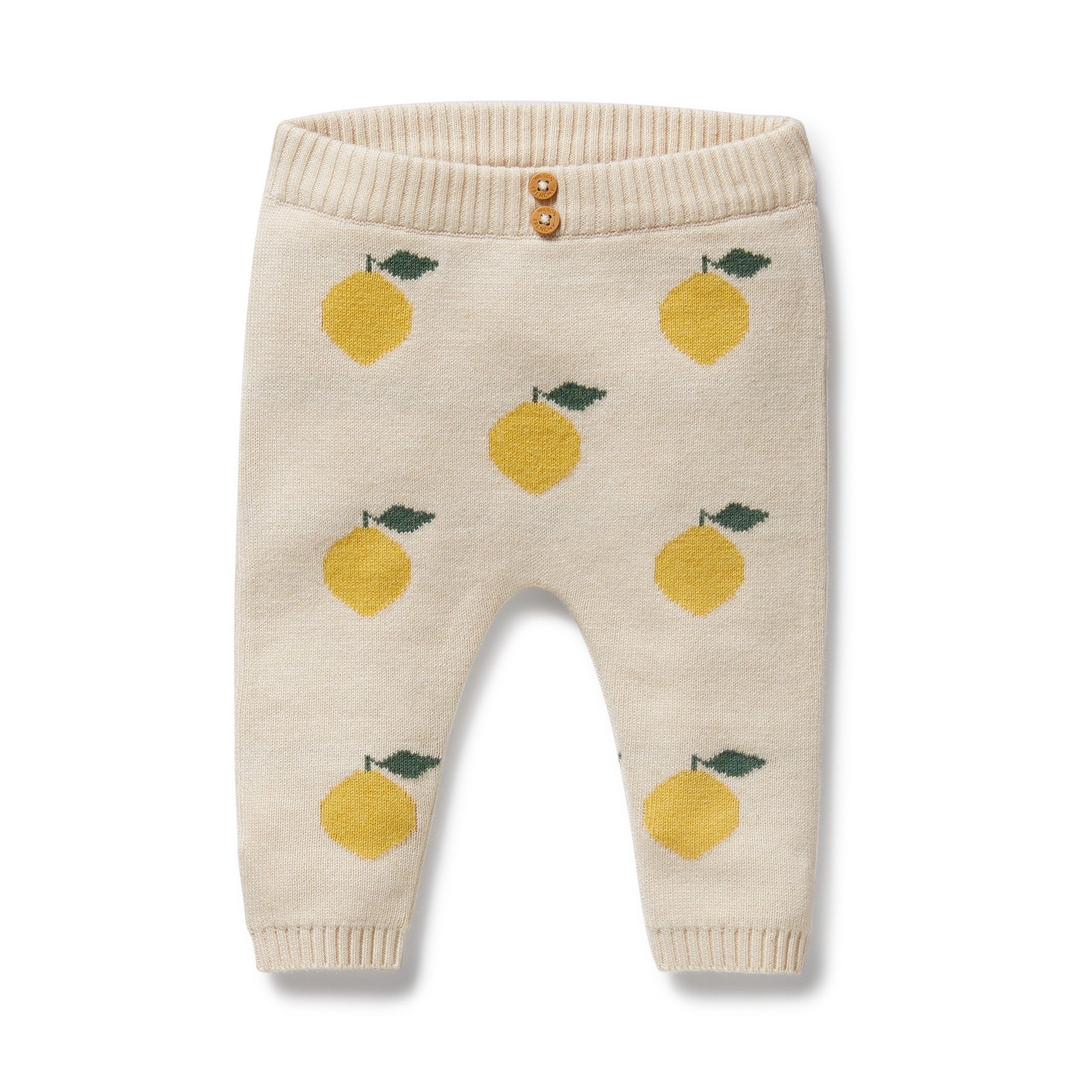 Wilson & Frenchy - Lemony Organic Knitted Jacquard Legging