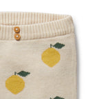 Lemony Organic Knitted Jacquard Legging