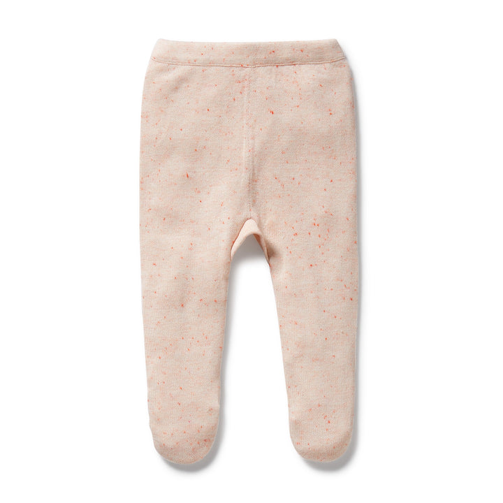 Wilson & Frenchy - Fairy Floss Organic Knitted Legging with Feet