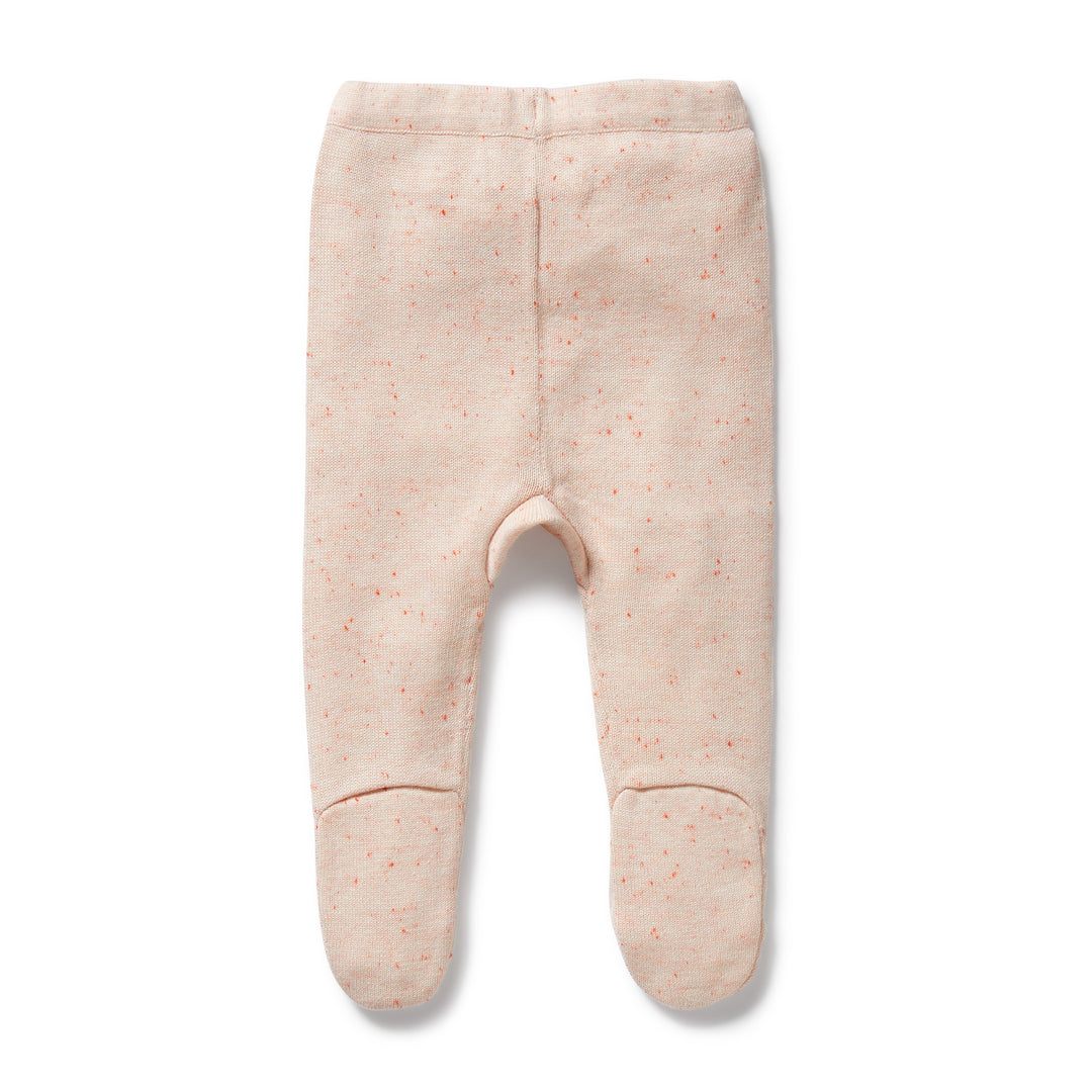 Wilson & Frenchy - Fairy Floss Organic Knitted Legging with Feet
