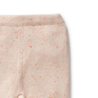 Wilson & Frenchy - Fairy Floss Organic Knitted Legging with Feet