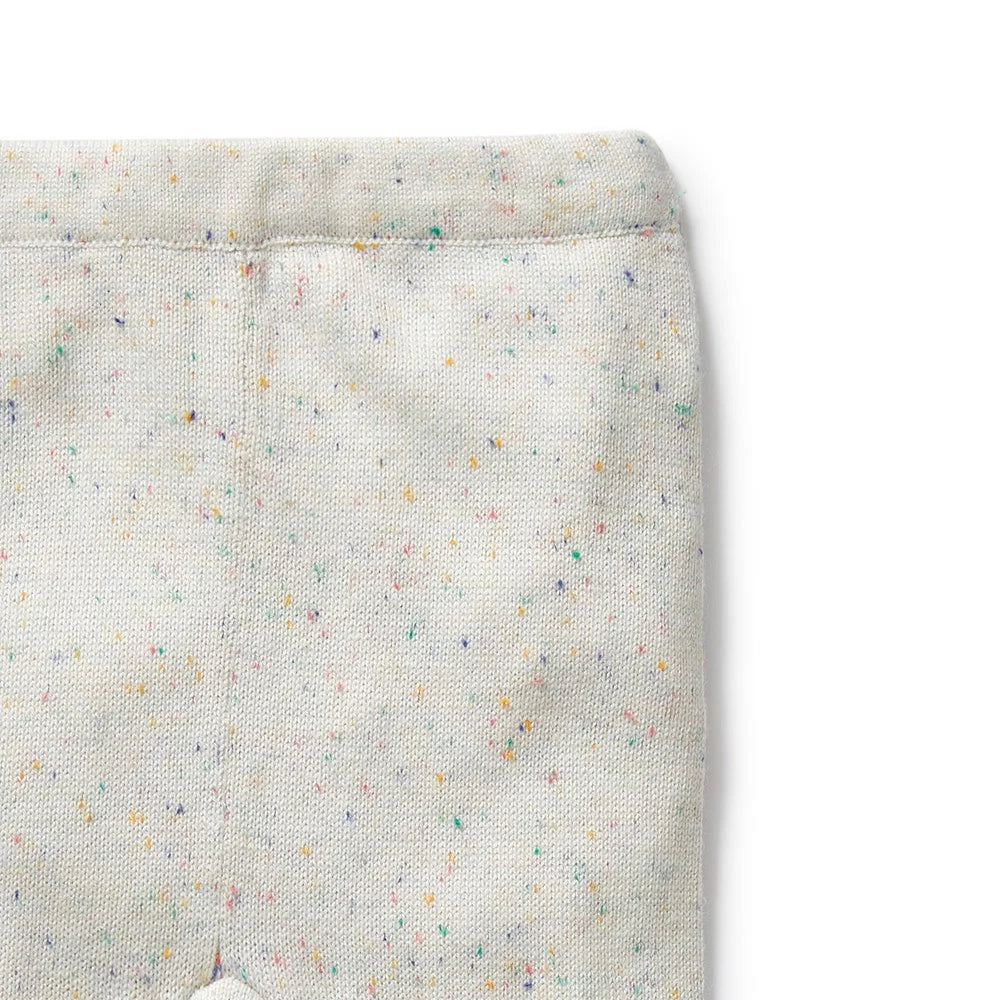 Wilson & Frenchy - Hundreds and Thousands Organic Knitted Legging with Feet
