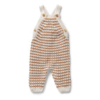 Wilson & Frenchy - Cinnamon Stripe Organic Knitted Overall