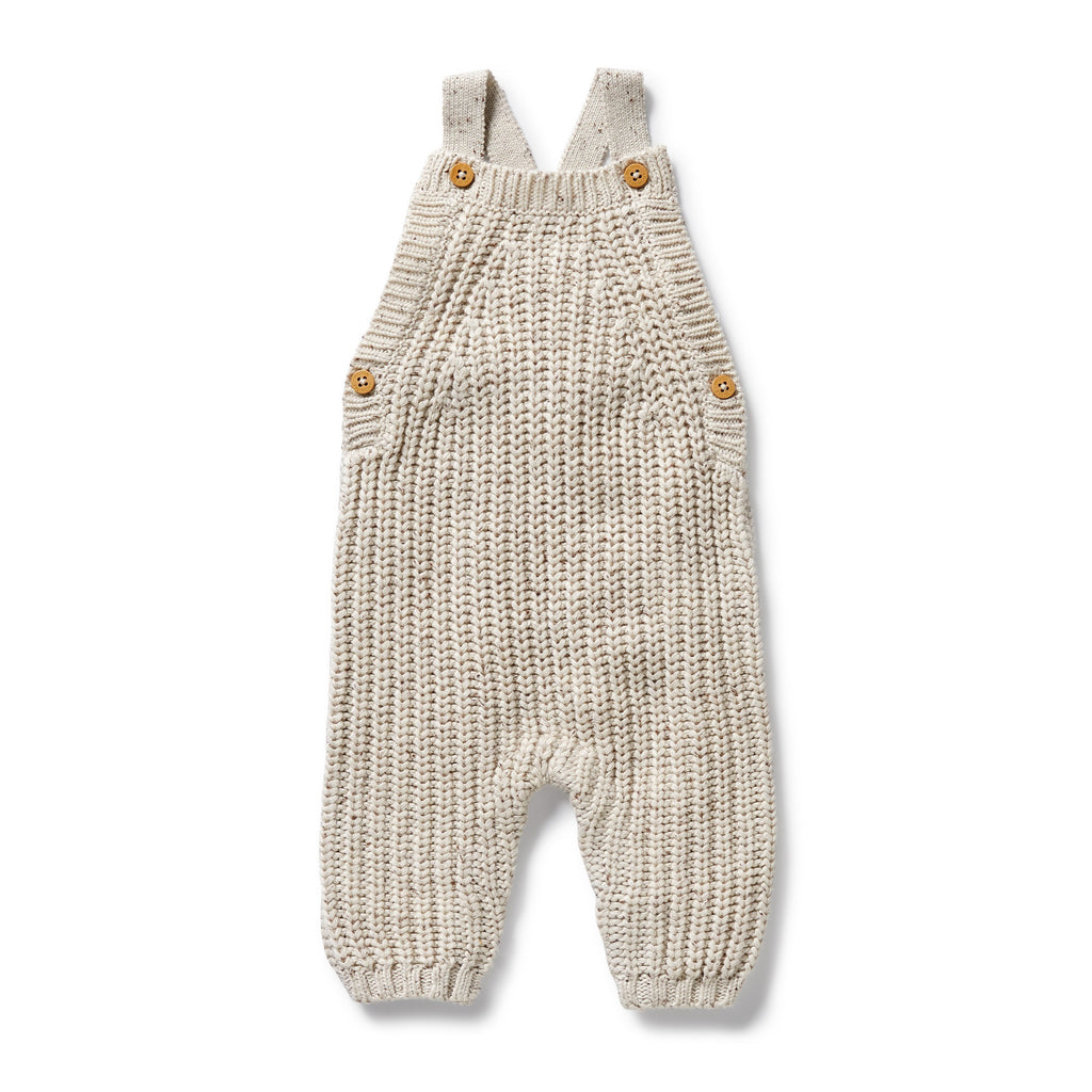 Wilson & Frenchy - Cookie and Cream Organic Knitted Overall