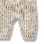 Wilson & Frenchy - Cookie and Cream Organic Knitted Overall