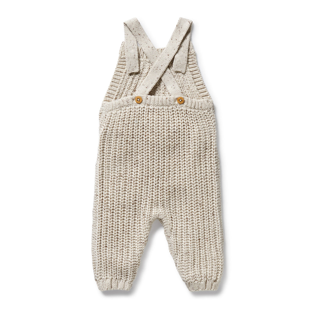 Wilson & Frenchy - Cookie and Cream Organic Knitted Overall