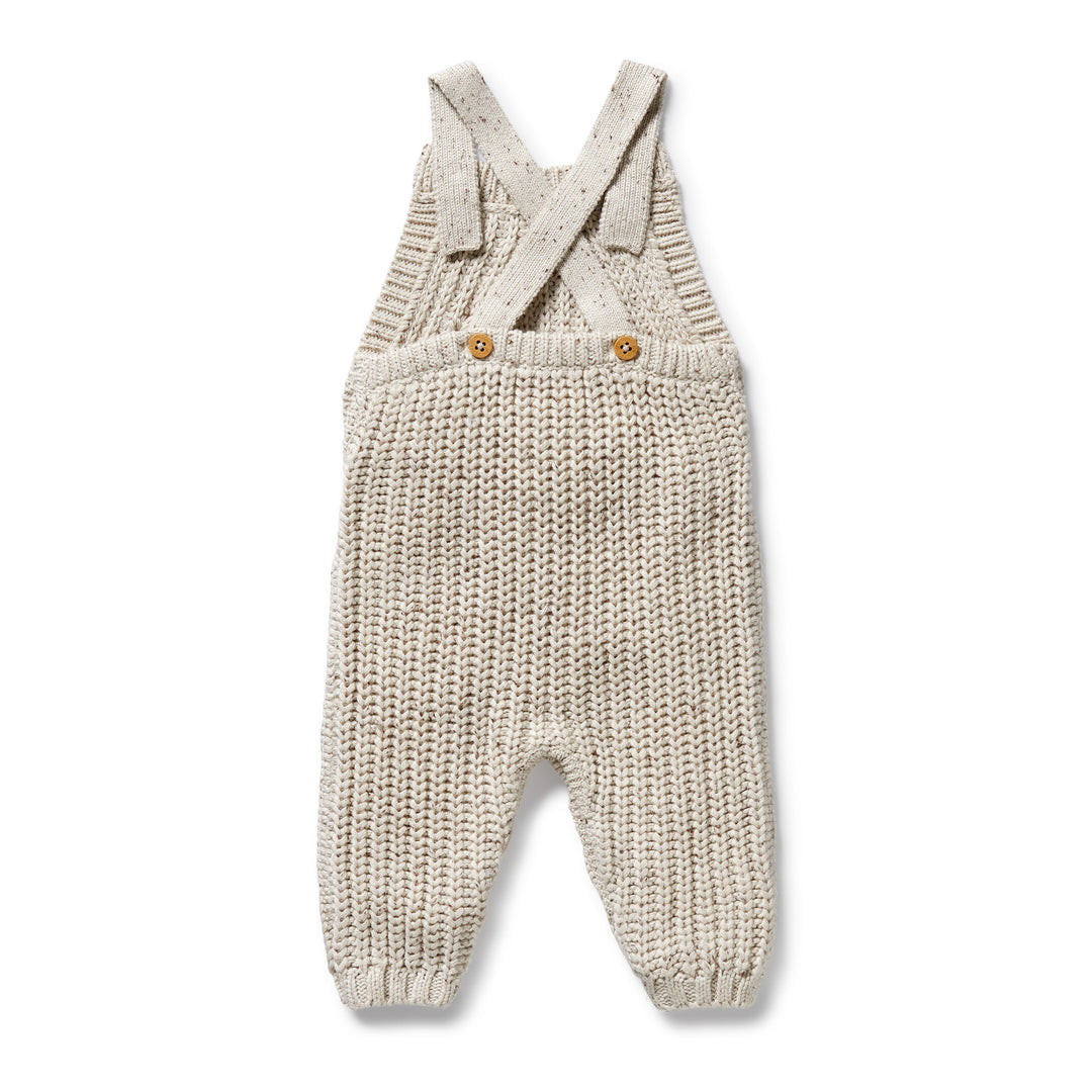 Wilson & Frenchy - Cookie and Cream Organic Knitted Overall
