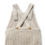 Wilson & Frenchy - Cookie and Cream Organic Knitted Overall