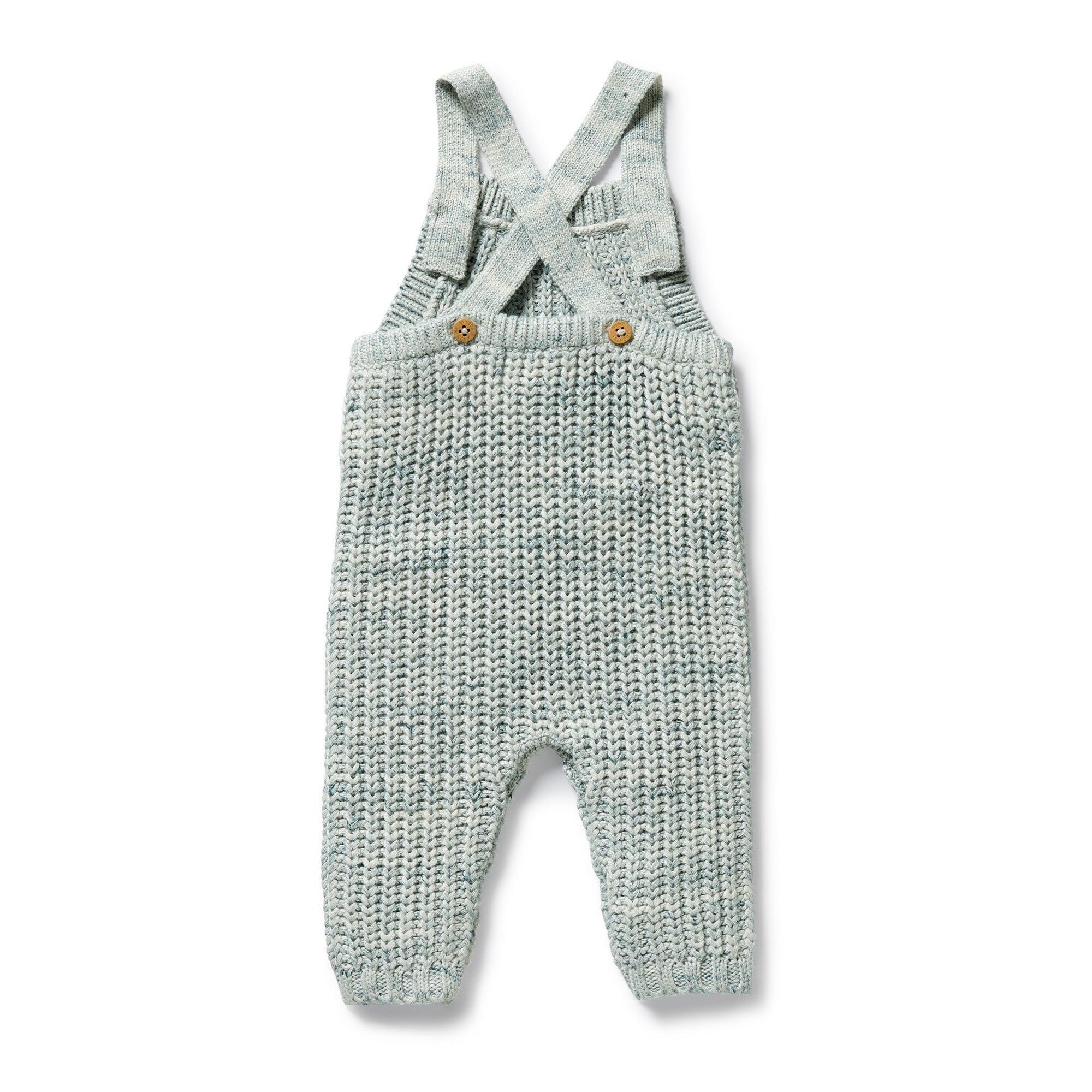 Wilson & Frenchy - Moss Speckle Organic Knitted Overall