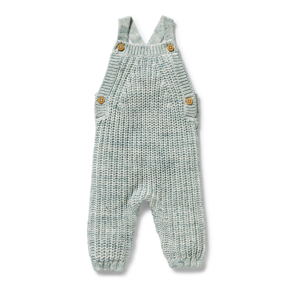 Wilson & Frenchy - Moss Speckle Organic Knitted Overall
