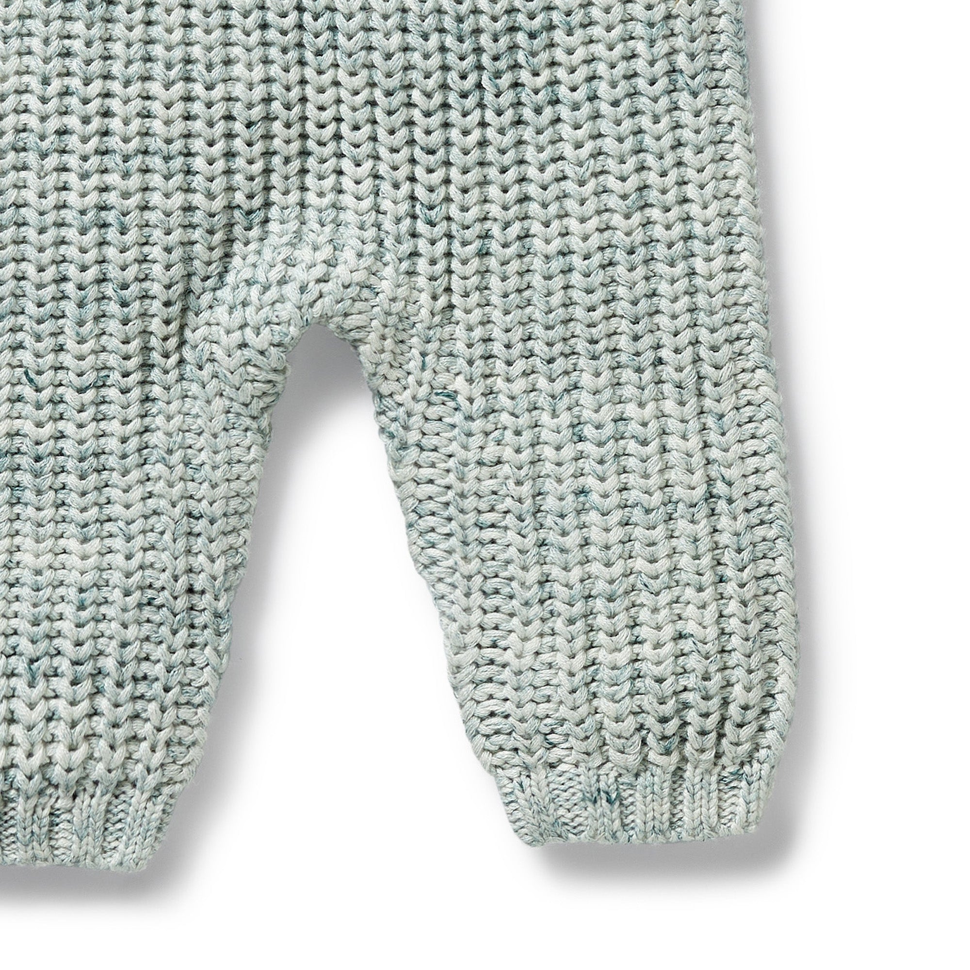 Wilson & Frenchy - Moss Speckle Organic Knitted Overall