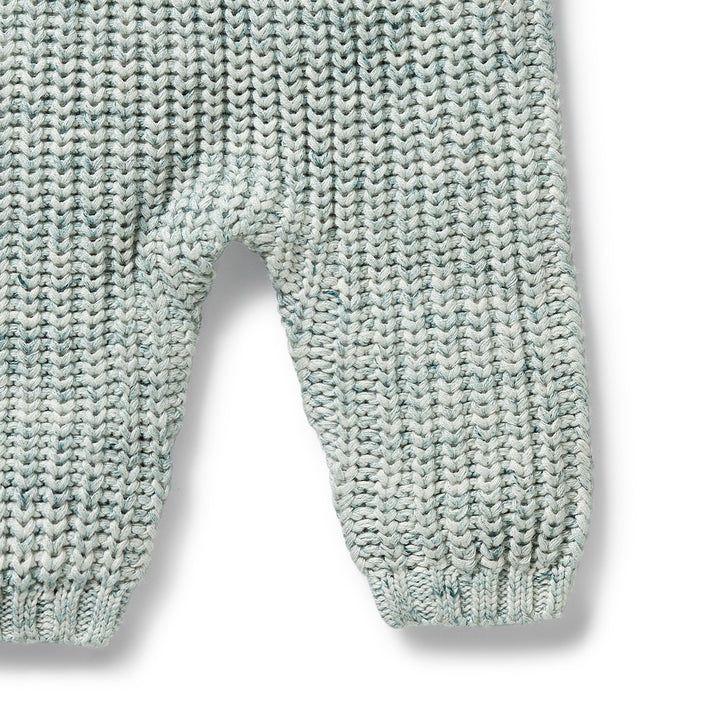 Wilson & Frenchy - Moss Speckle Organic Knitted Overall