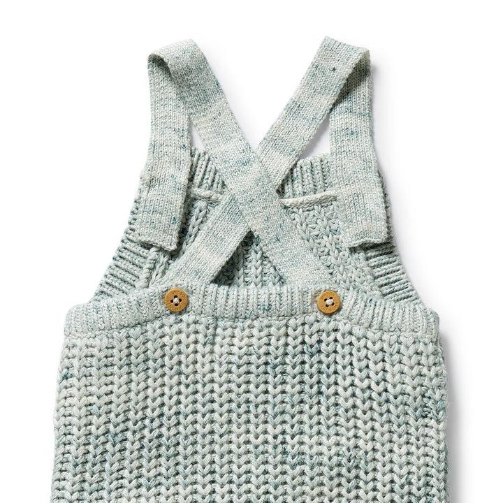 Wilson & Frenchy - Moss Speckle Organic Knitted Overall
