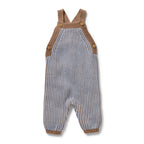 Wilson & Frenchy - Coco and Blue Speckle Organic Knitted Overall