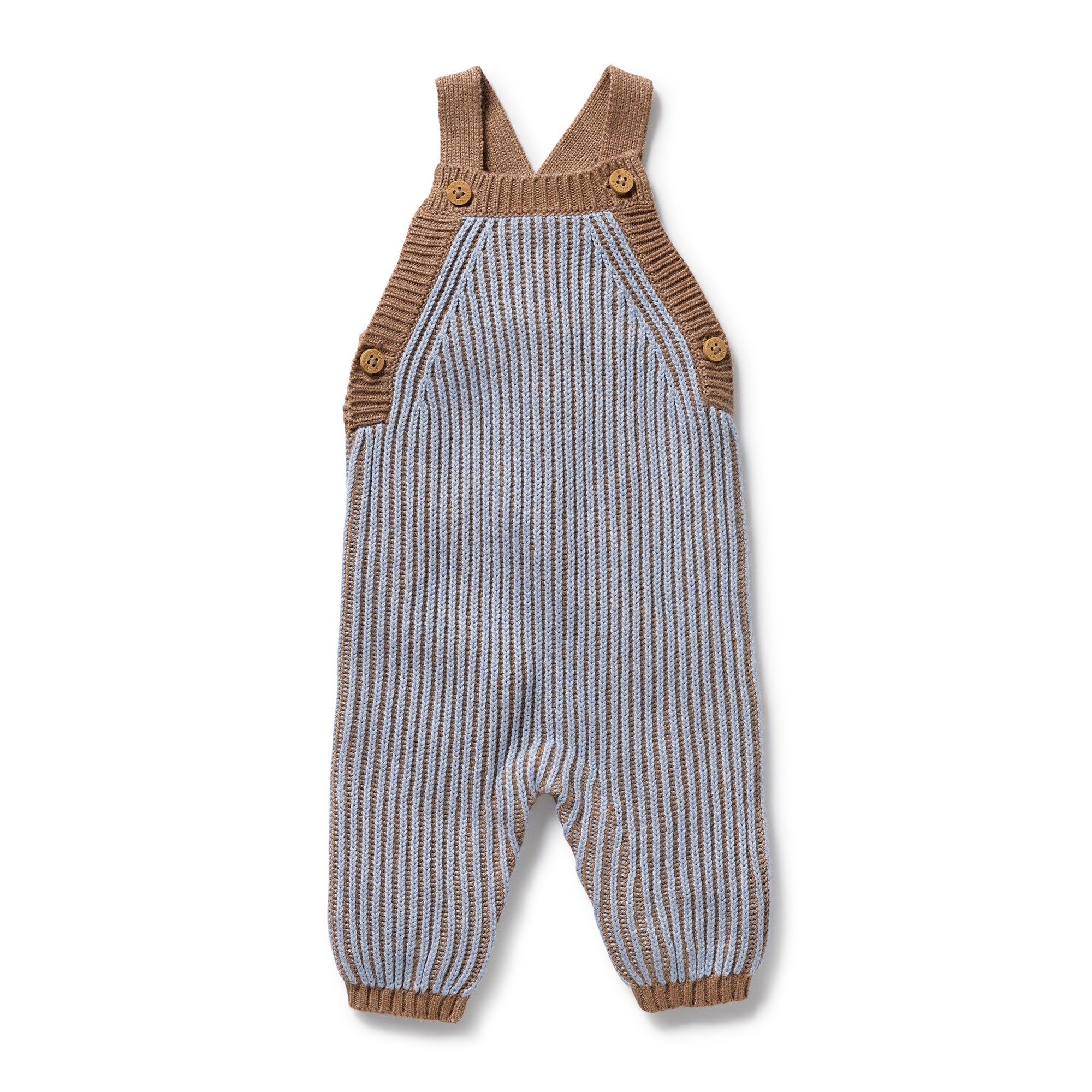 Wilson & Frenchy - Coco and Blue Speckle Organic Knitted Overall