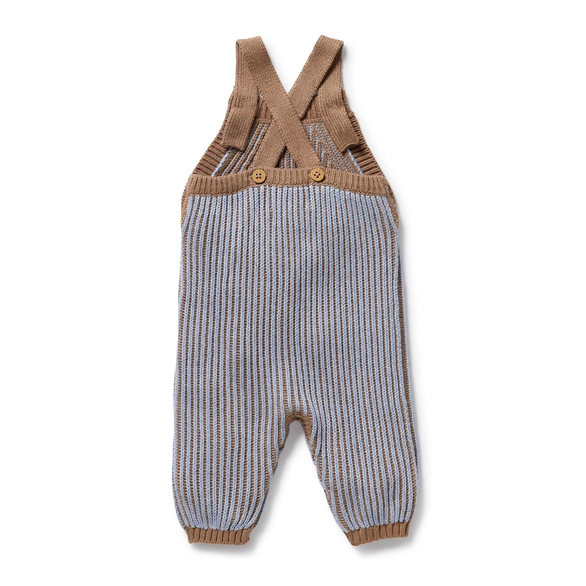 Wilson & Frenchy - Coco and Blue Speckle Organic Knitted Overall