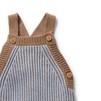 Wilson & Frenchy - Coco and Blue Speckle Organic Knitted Overall