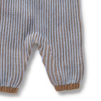 Wilson & Frenchy - Coco and Blue Speckle Organic Knitted Overall