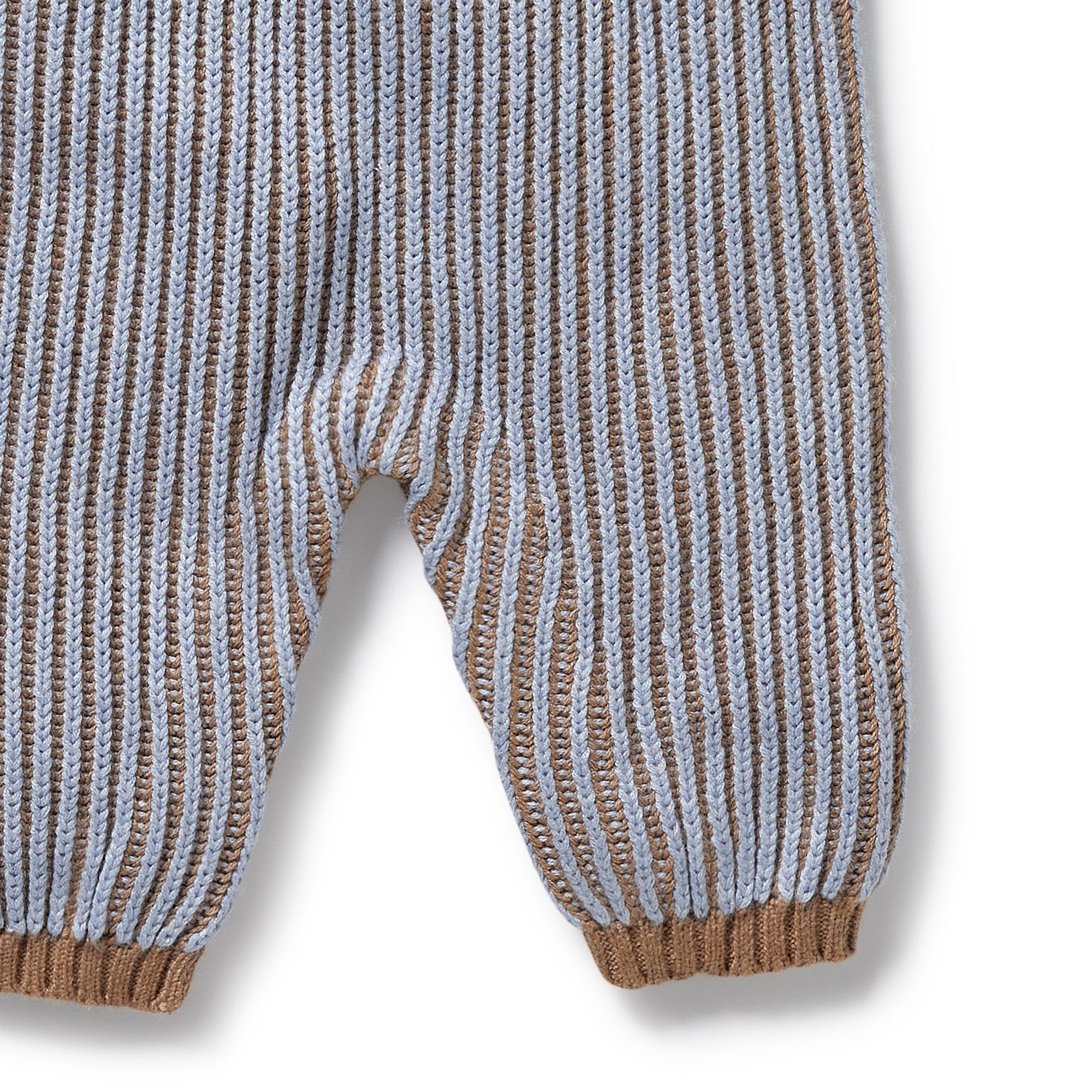 Wilson & Frenchy - Coco and Blue Speckle Organic Knitted Overall