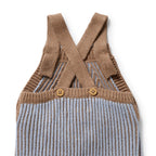 Wilson & Frenchy - Coco and Blue Speckle Organic Knitted Overall