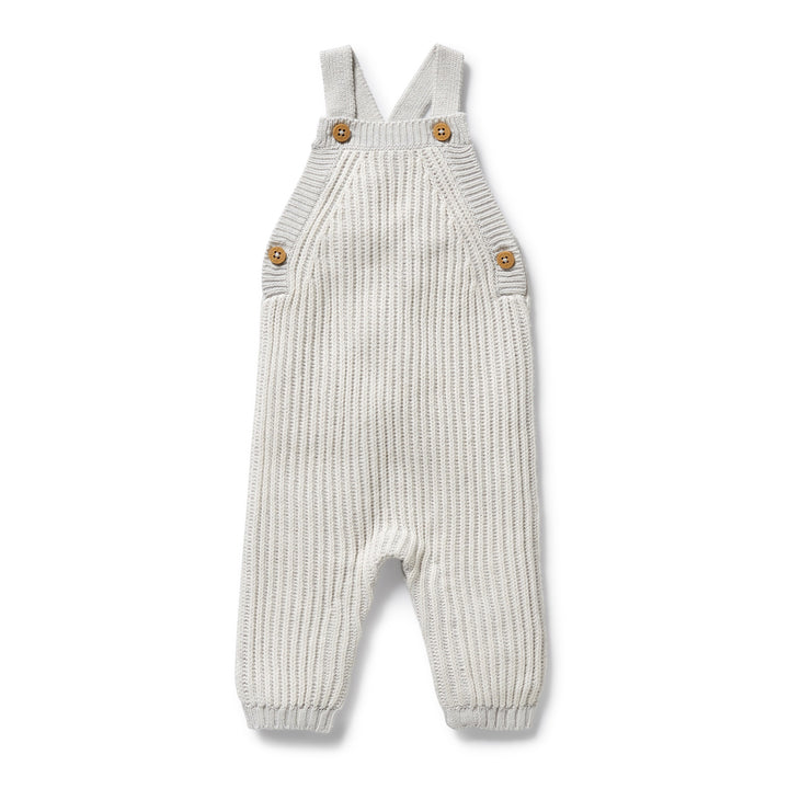 Wilson & Frenchy - Grey Melange and Oatmeal Organic Knitted Overall