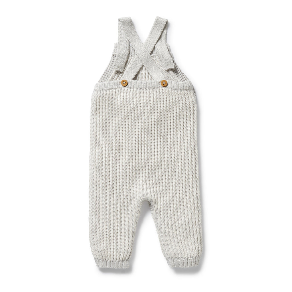 Wilson & Frenchy - Grey Melange and Oatmeal Organic Knitted Overall