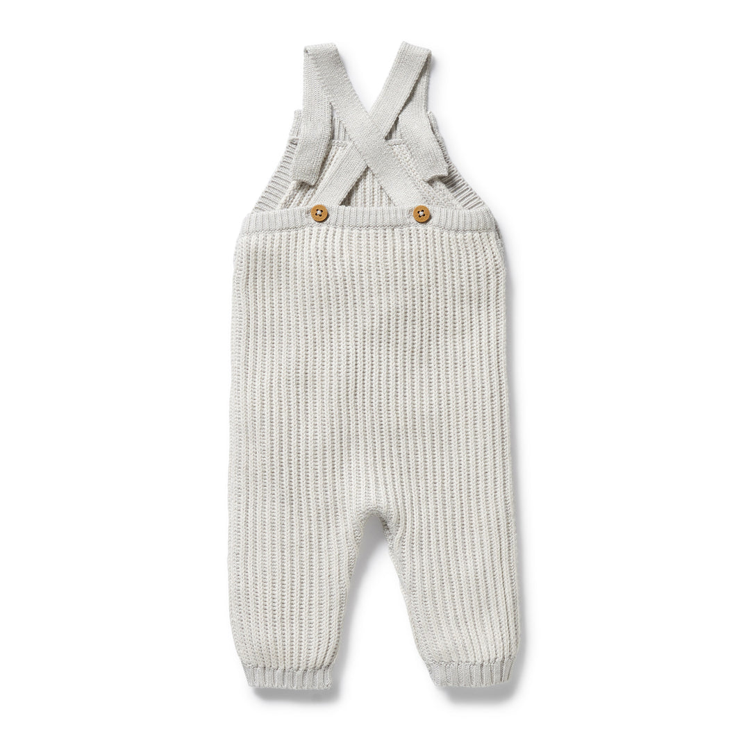 Wilson & Frenchy - Grey Melange and Oatmeal Organic Knitted Overall