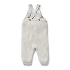 Wilson & Frenchy - Grey Melange and Oatmeal Organic Knitted Overall