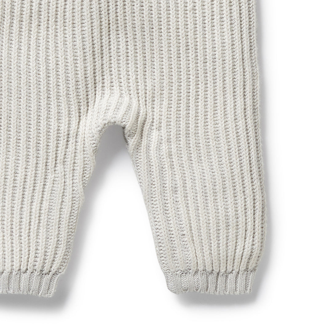 Wilson & Frenchy - Grey Melange and Oatmeal Organic Knitted Overall
